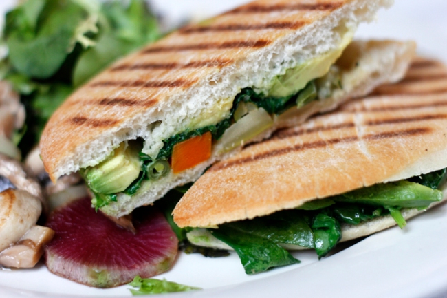 Grilled Vegetable Panini